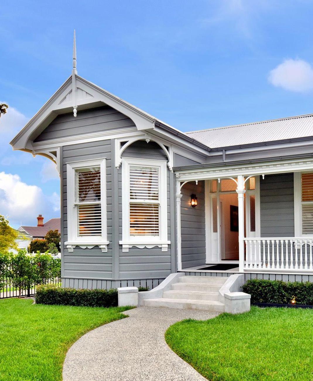 villa exterior Auckland after rot repair